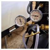 Hobart Handler MIG/Wire-Feed Welder - Complete Setup with Rolling Cart & Gas Bottle