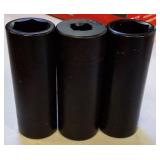 Snap-on 25-pc. 1/2" Drive Metric Deep Impact Socket Set (325SIMM) - Complete with Box