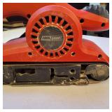 Corded Belt Sander plus 4-1/2" Cut-Off Blade & Assorted Abrasives