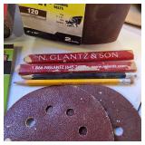 Corded Belt Sander plus 4-1/2" Cut-Off Blade & Assorted Abrasives