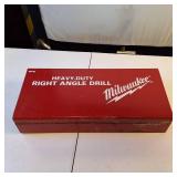 Milwaukee Heavy-Duty 1/2" Right Angle Drill Kit with Original Steel Case & Accessories