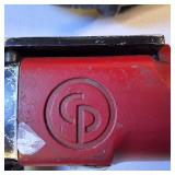 Lot of (2)  Hitachi CR18DL 18V Reciprocating Saw and a compact Chicago Pneumatic CP719 1/4" Air Impact Wrench.