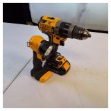 DEWALT 20V MAX Cordless Tool Lot: 1/2" Hammer Drill/Driver & LED Work Light