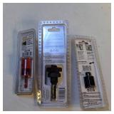 Milwaukee Diamond Plus Hole Saw Lot: 7/8" Hole Saw, Quick-Change Arbors & Adapters (3) item lot