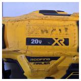 DEWALT 20V MAX XR Cordless 15-Degree Coil Roofing Nailer (Model DCN45RN)