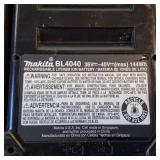 Lot of (2) Makita 40V max XGT® Lithium-Ion 4.0Ah Batteries