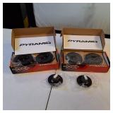 4-Pack Pyramid 3.25" 300W Aluminum Super Tweeters - Lot of (2) TW18BK & TW188A