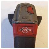 Milwaukee M18 FUEL 4-1/2" / 5" Grinder with a paddle switch.