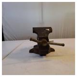 Vintage Babco No. 35 Bench Vise with Swivel Base and Anvil