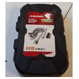 Husky 30-Piece 1/4 in. Drive Metric Socket Wrench Set