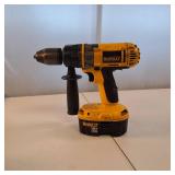 DEWALT 18V XRP Cordless Hammer Drill with battery