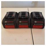 Bosch CORE18V lithium-ion battery starter kit - including 3 EXTRA BATTERIES!
