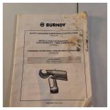 Burndy PATRIOT PAT750 series 12-Ton battery-actuated hydraulic crimping tool kit