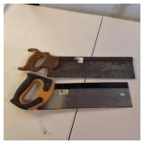 Master force 14" backsaw plus a vintage saw