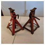 Lot of (2) 2-ton MVP SuperLift jack stands