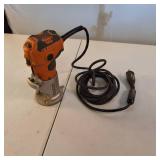 RIDGID 5.5 Amp Corded Compact Fixed-Base Router (Model R24012)