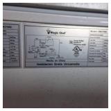 Nice, Working Magic Chef Chest Freezer -  Compact 5.2 Cubic Foot -  33.5" x 27.5" x 21" (deep)