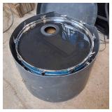 LARGE Bass Vintage Pearl Fiber Glass Shell Drum - 22" Diameter Tom with Evans Skin