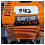 Generac CW10K 1-inch clean water pump - works, includes inlet and outlet hoses