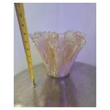 Murano Shell Glass Vase