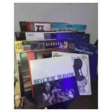 Variety of music records