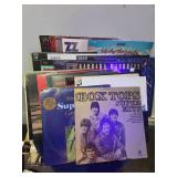 Variety of music records