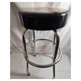 Mancave Racing Flag Shop Stool