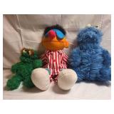 Vintage Sesame Street Figures -Lot of 3
