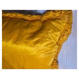 Vintage Bald Eagle with American Flag Pillow