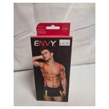 ENVY - Costume Fireman Trunks & Suspenders Size L/XL