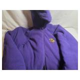 Vintage MN Vikings Reversible Jacket Size 2XL