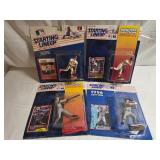 BASEBALL Starting Line-Up figures - Lot of 4