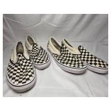 2 Pairs of Vans Original low-top Checkered Shoes - Mens