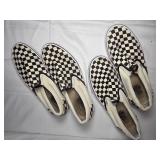 2 Pairs of Vans Original low-top Checkered Shoes - Mens