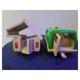 Vintage Tonka Van w/ Camper Trailer