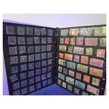 Variety of Vintage toys and collectibles- Thomas the Train, 7-eleven AW car, 2 Piece Royal Doultan Bunny ware, View Master, Vintage Coca Cola Bottle Opener, Book of stamps, Speak & Math Texas Instrume