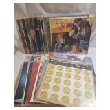 Lot of 23 variety music genre mix vinyl records
