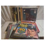 Lot of 22 variety music genre mix vinyl records
