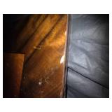 Vintage Wood Square Card Table