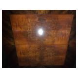 Vintage Wood Square Card Table