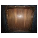 Vintage Wood Square Card Table