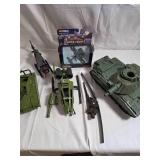 Vintage Assorted Army toy figurines