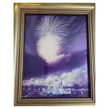 Vintage St. Paul Ice Castles in frames - Lot of 2