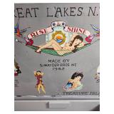 VINTAGE Authentic Army travel locker box from WWII