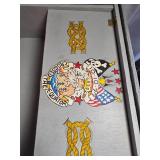 VINTAGE Authentic Army travel locker box from WWII