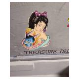 VINTAGE Authentic Army travel locker box from WWII