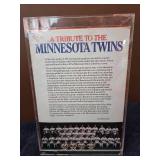 Twins World Champions Wheaties Box Signed Kent Hrbek picture