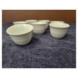 Vintage Arabia Finland "Resta" white tea cups and matching tableware -Lot of 23 pieces