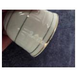 Vintage Arabia Finland "Resta" white tea cups and matching tableware -Lot of 23 pieces