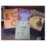 Vintage Set of 4 drumming music books